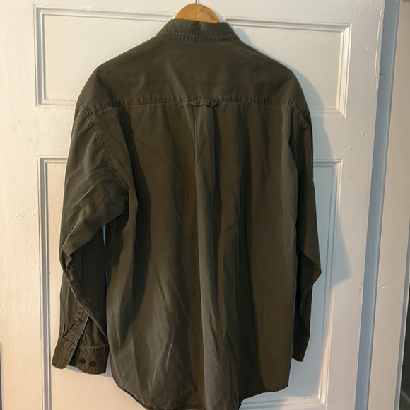 Tip top classics, men’s work shirt, well-made. Army, green colour size large. - Picture 7 of 7
